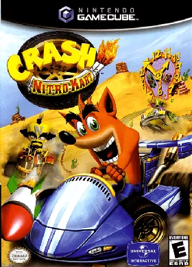 Crash Nitro Kart box cover front